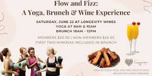 Flow and Fizz: A Yoga, Brunch & Wine Experience