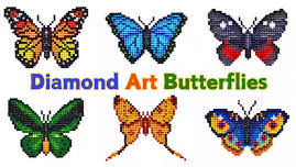 Diamond Art Butterflies