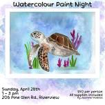 Watercolour Paint Class - April 28th - Riverview