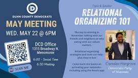 May Meeting - Relational Organizing 101 — Dunn County Democrats