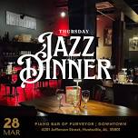 Jazz Dinner at The Library of Purveyor