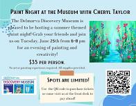 June Paint Night with Cheryl Taylor