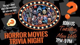 Horror Movie Themed Trivia Night