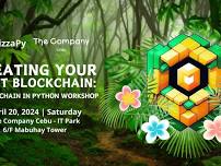 Creating Your First Blockchain: A Blockchain in Python Workshop