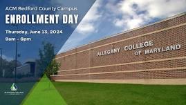 Enrollment Days at ACM - Bedford County Campus