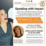 Pretoria Sisterhood - Speaking with Impact