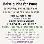 Raise a Pint for Paws