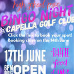 Capella State High School P&C Bingo Night