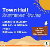 Summer Hours: Township Offices Close at 1:00 p.m.