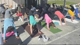 Family Yoga at Chelan Valley Farms