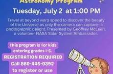 The Messier Objects Asronomy Program for Kids