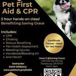 Pet First Aid %26 CPR Class 10-3PM