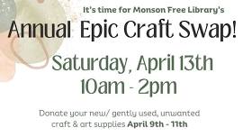 Epic Craft Swap Donation Days!