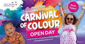 Carnival of Colour at Just Imagine Day Nursery Maldon