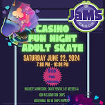 Casino fun night adult skate