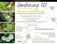 Gardening 101 ~ Weeds & Other Fiends