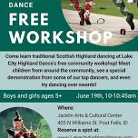 Scottish Highland Dance Free Workshop!!!