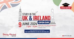 Study in the UK and Ireland: Open Day