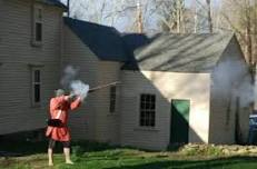 Patriots' Day Spirit at the Faulkner Homestead