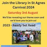 St Agnes Library entering St Agnes Carnival