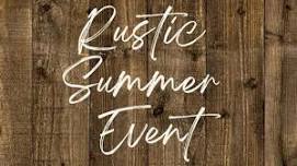 Rustic Summer Event