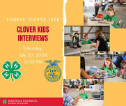 Louisa County Fair Clover Kids Interviews