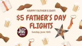 $5 Father's Day Flights!