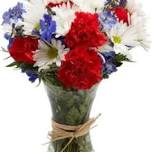 Make it at the Museum – 4th of July Bouquet