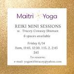 Reiki Mini Sessions with Tracey Conway-Shuman