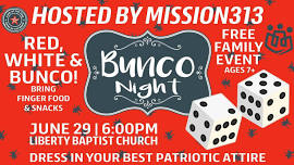 Red, White & Bunco