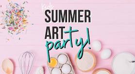 Sweet Creations- Kids Summer Art Party