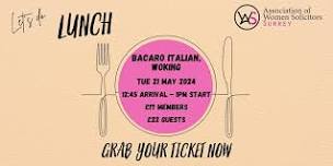 AWS Lunch at Bacaro, Woking - 21 May 2024