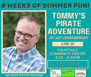 8 weeks of Summer Fun - Tommy's Pirate Adventure by Art Gruenberger