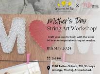 Mother’s Day string Art workshop