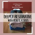 2+hr Deeply Restorative Yoga w/ Reiki & Grounding Assists