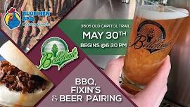 Bellefonte s BBQ  Fixin s  and Beer Pairing with Blue Hen BBQ,