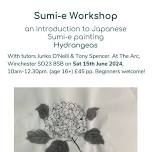 Sumi-e painting workshop