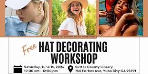 Women's Circle -  Hat Decorating Workshop