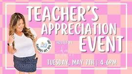 Teacher's Appreciation Event