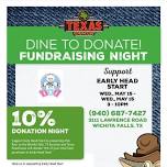 Dine to Donate Fundraiser at Texas Roadhouse!