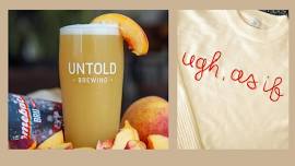 Untold Brewing, Plymouth- Embroidery Workshop- May 15th