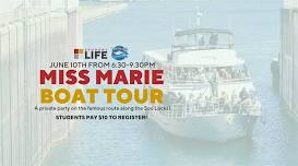 Miss Marie Boat Tour with Student Life