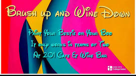 Brush Up & Wine