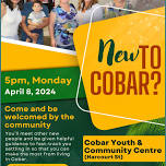 New To Cobar – Come and be Welcomed to the Community