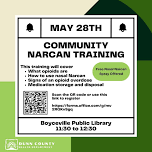 Community Narcan Training