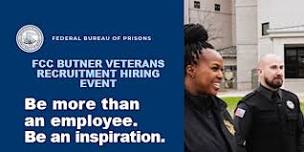 FCC Butner Veterans Recruitment Hiring event