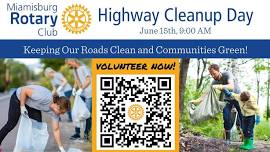 Miamisburg Rotary's Highway Cleanup Day: Keeping Our Roads Clean and Communities Green!