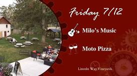 Food Truck Friday with Milo’s Music and Moto Pizza