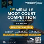 2nd National Law moot Court Competition School of law QAU Islamabad