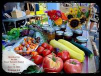 Opening Day of our summer season at the Tower Farmers Market